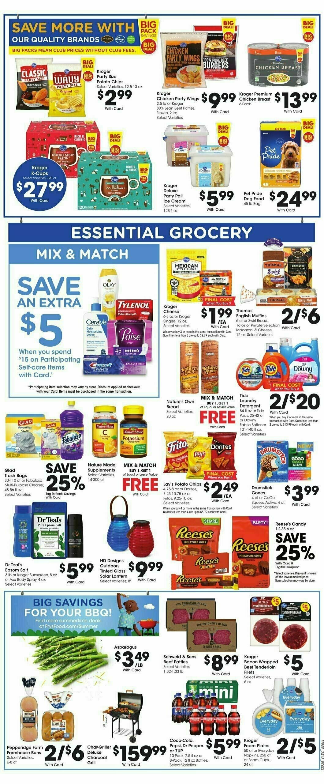 Fry's Food Weekly Ad from June 5