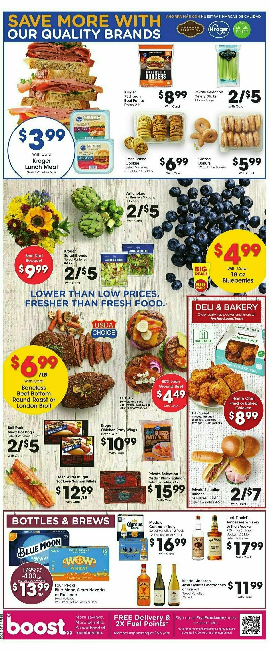 Fry's Food Weekly Ad from June 12