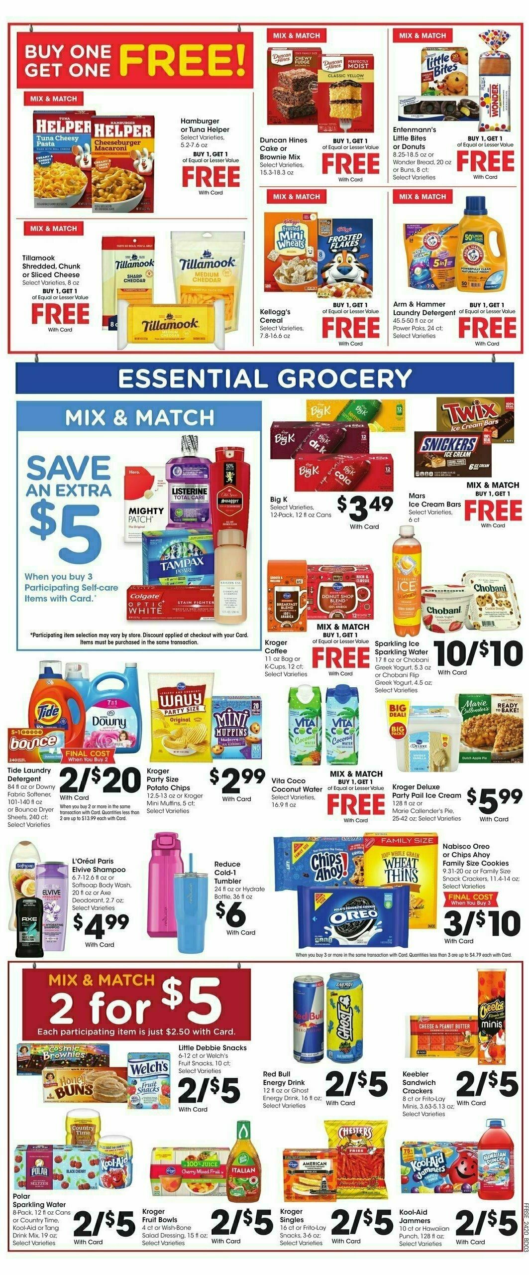 Fry's Food Weekly Ad from June 19