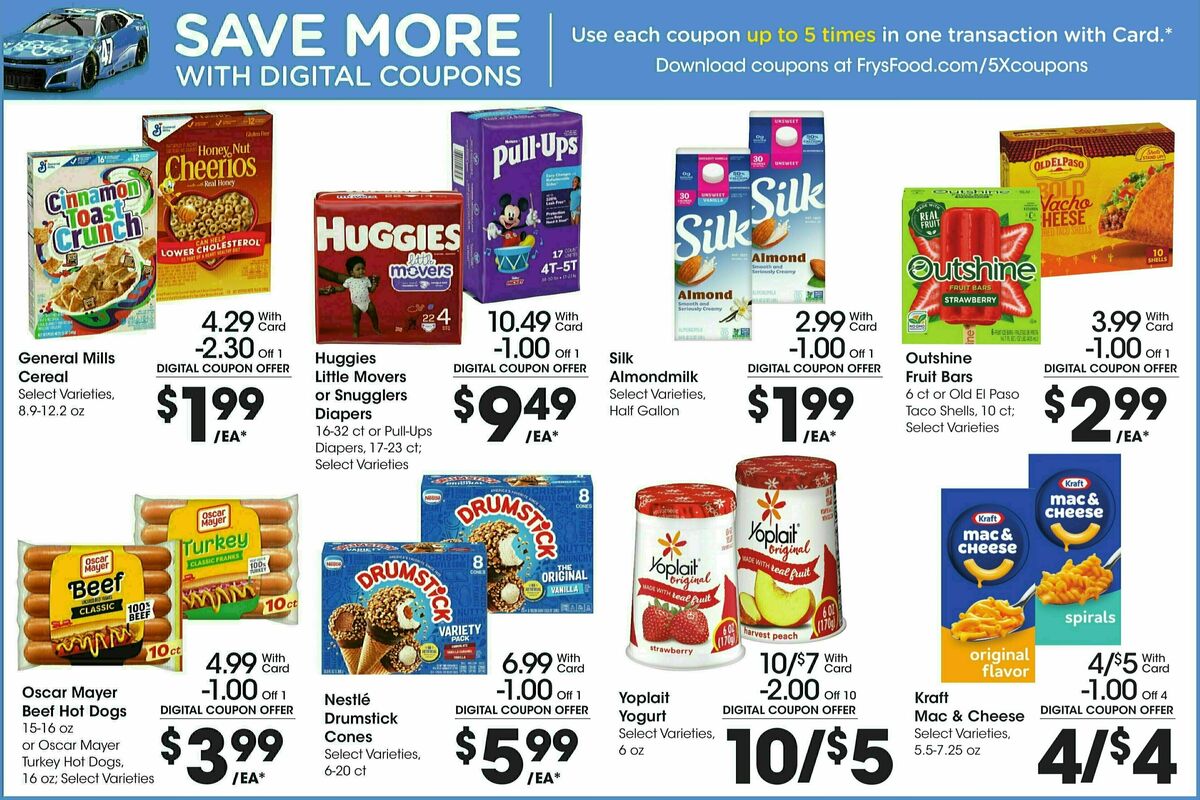 Fry's Food Weekly Ad from June 19