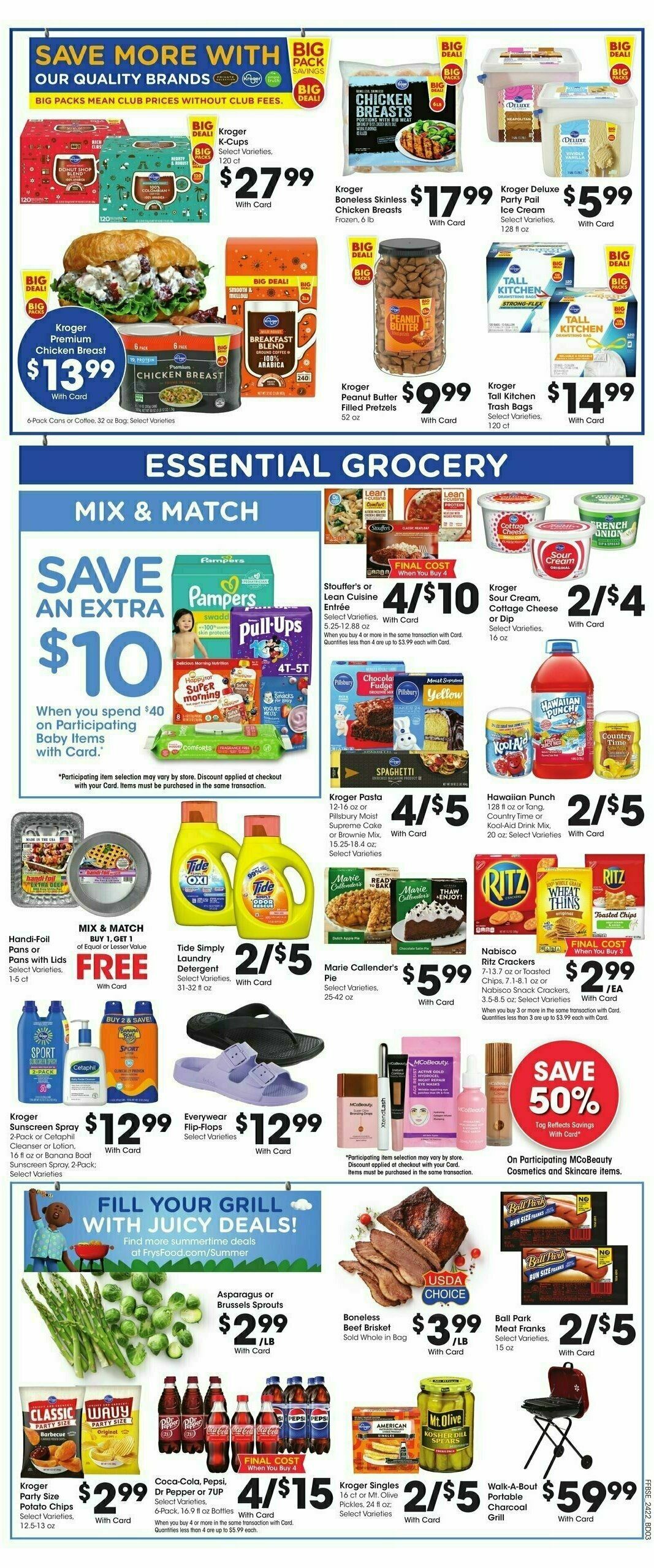 Fry's Food Weekly Ad from July 5