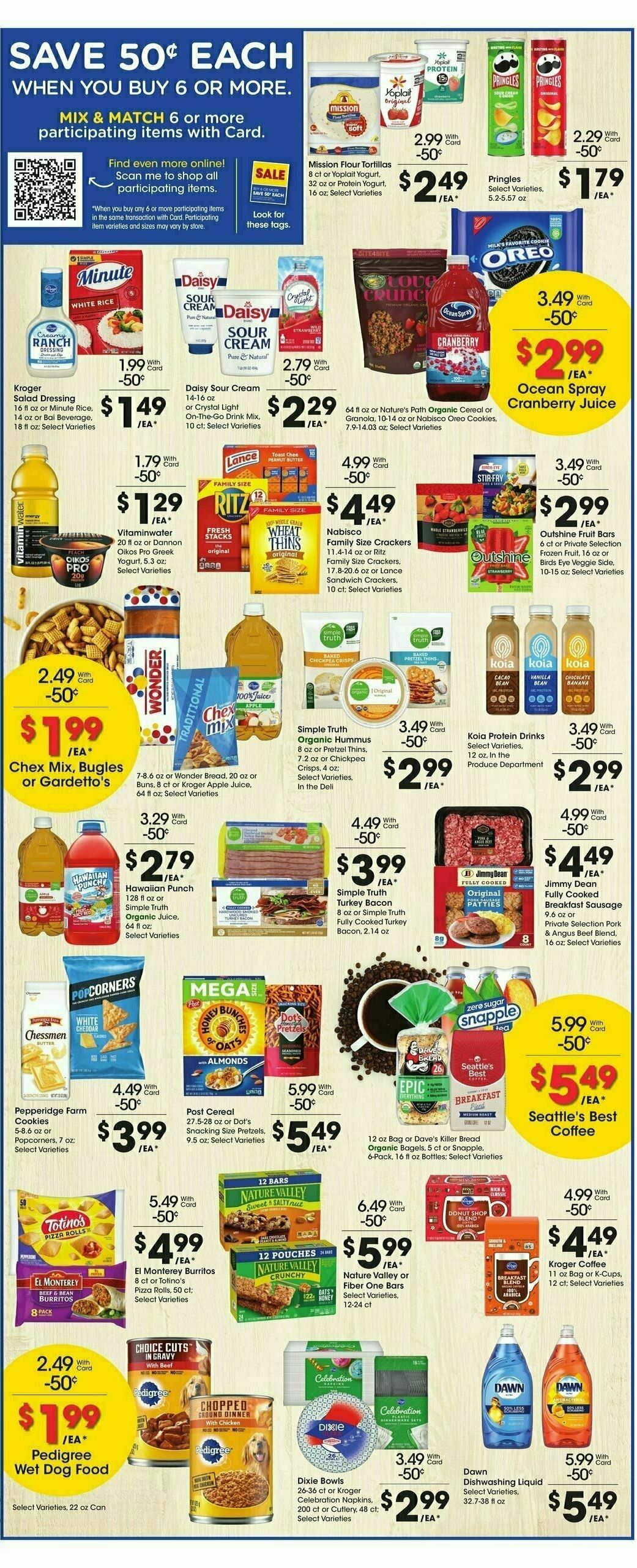 Fry's Food Weekly Ad from July 17