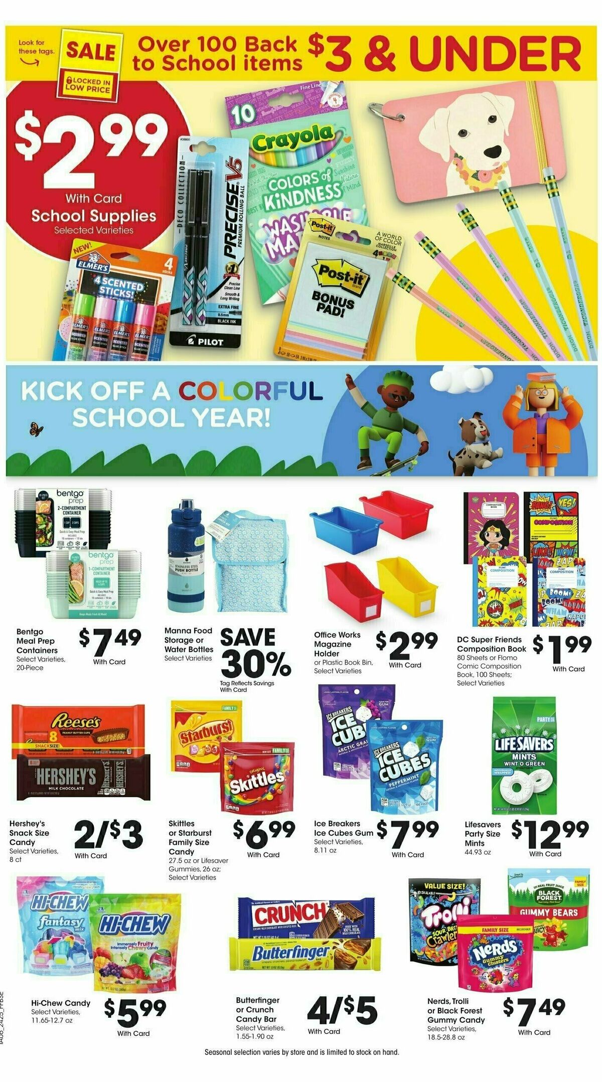 Fry's Food Weekly Ad from July 24