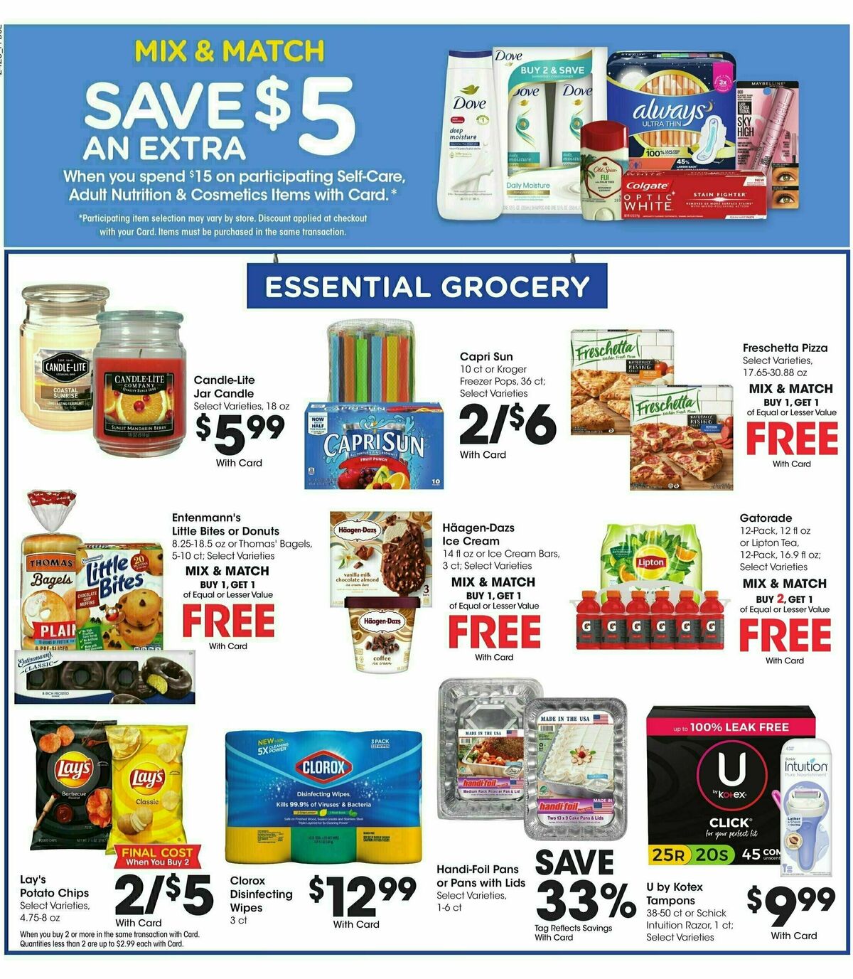 Fry's Food Weekly Ad from July 24