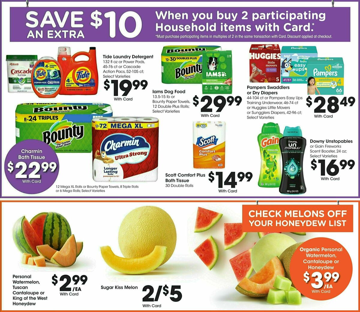 Fry's Food Weekly Ad from July 24