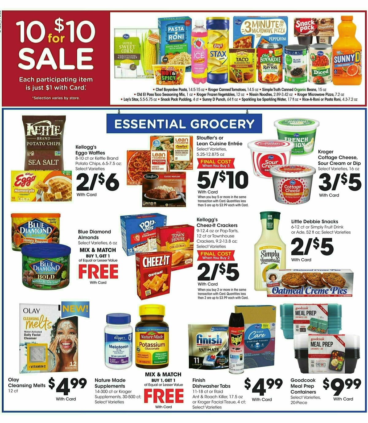 Fry's Food Weekly Ad from July 31