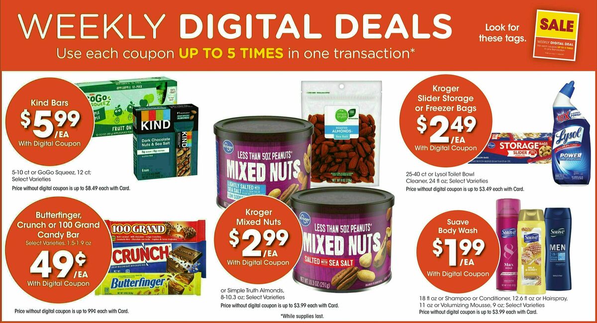 Fry's Food Weekly Ad from August 14