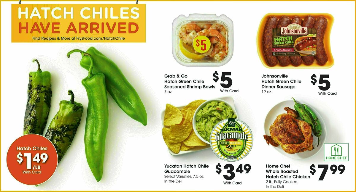 Fry's Food Weekly Ad from August 14