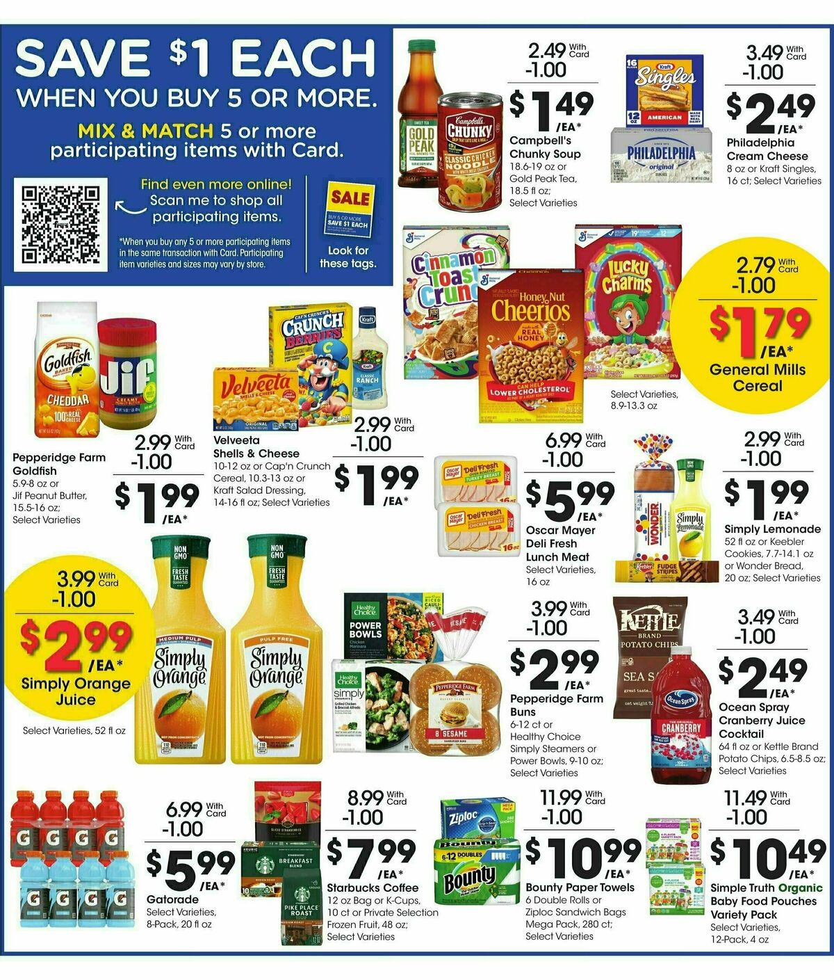 Fry's Food Weekly Ad from August 21