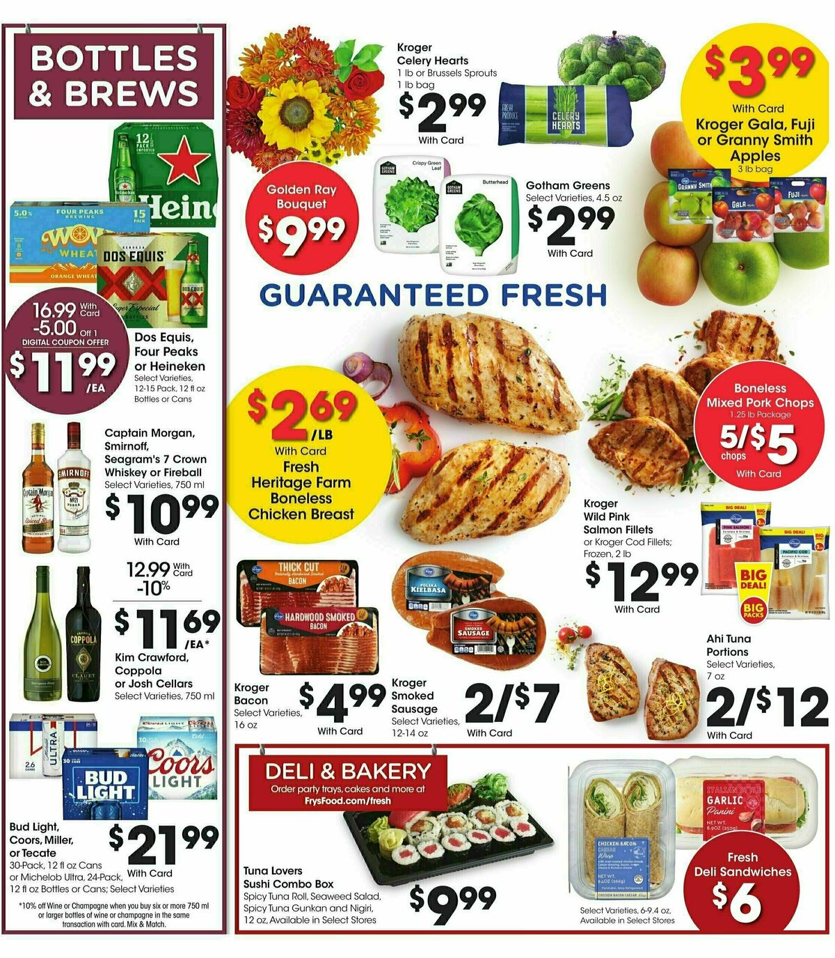 Fry's Food Weekly Ad from September 4