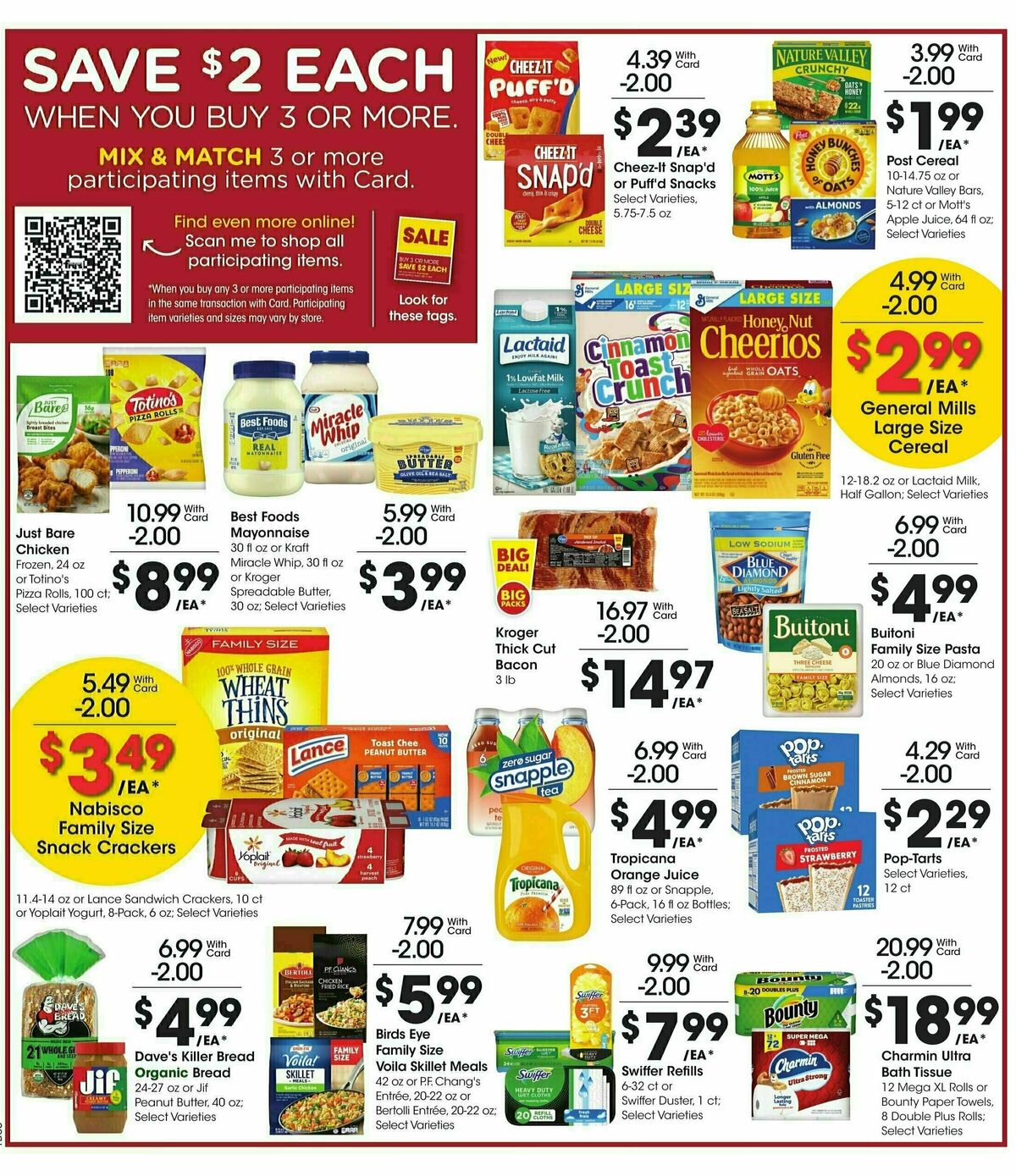 Fry's Food Weekly Ad from September 4