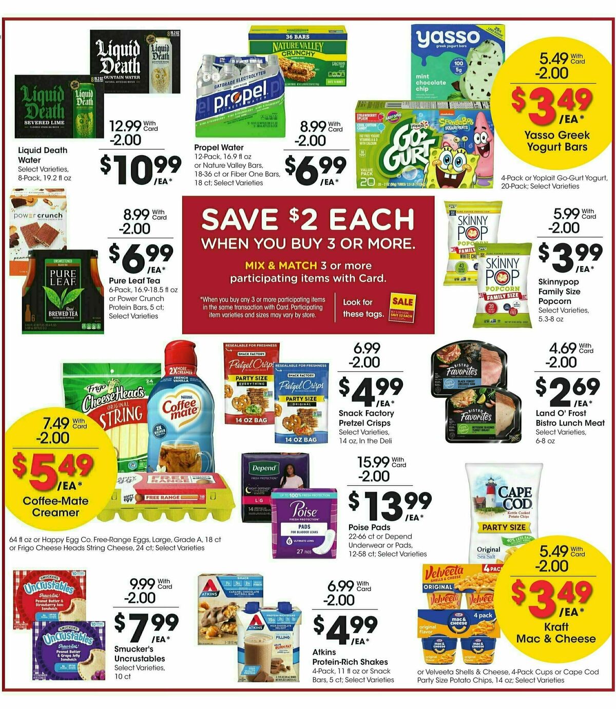 Fry's Food Weekly Ad from September 4