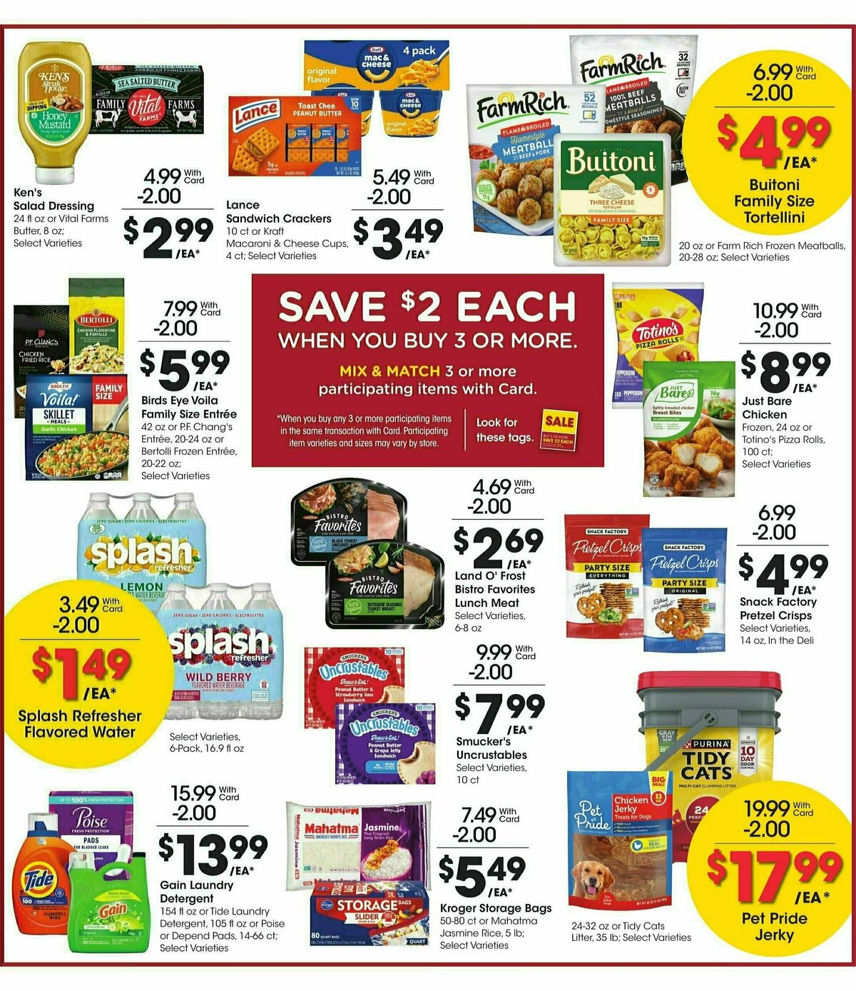 Fry's Food Weekly Ad from September 18