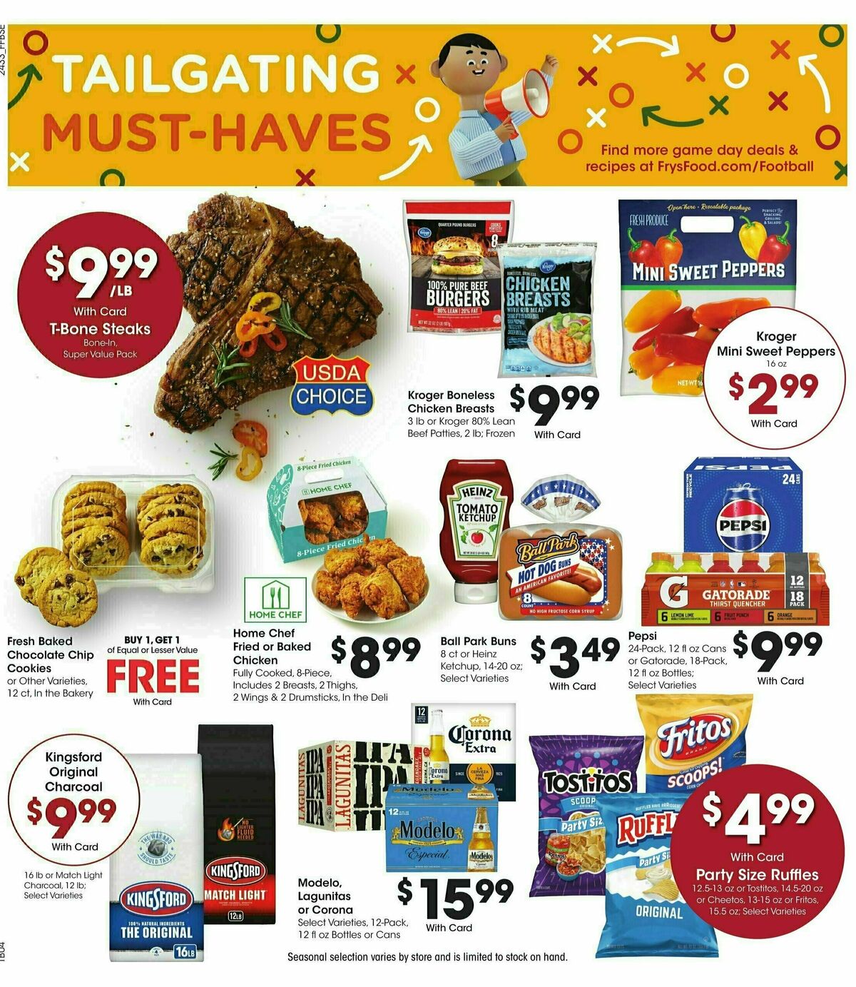 Fry's Food Weekly Ad from September 18