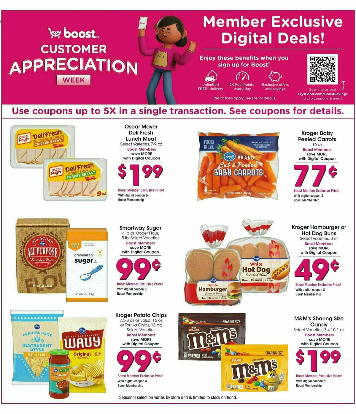 Fry's Food Weekly Ad from September 25