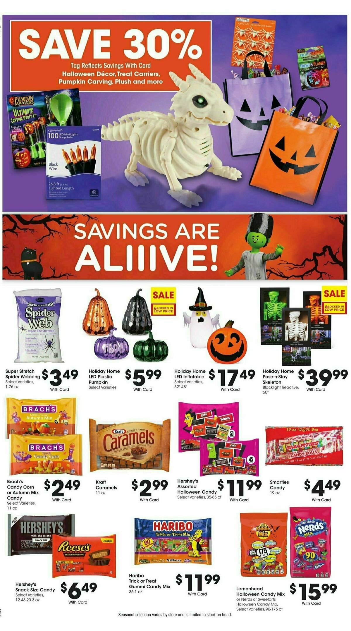 Fry's Food Weekly Ad from October 2