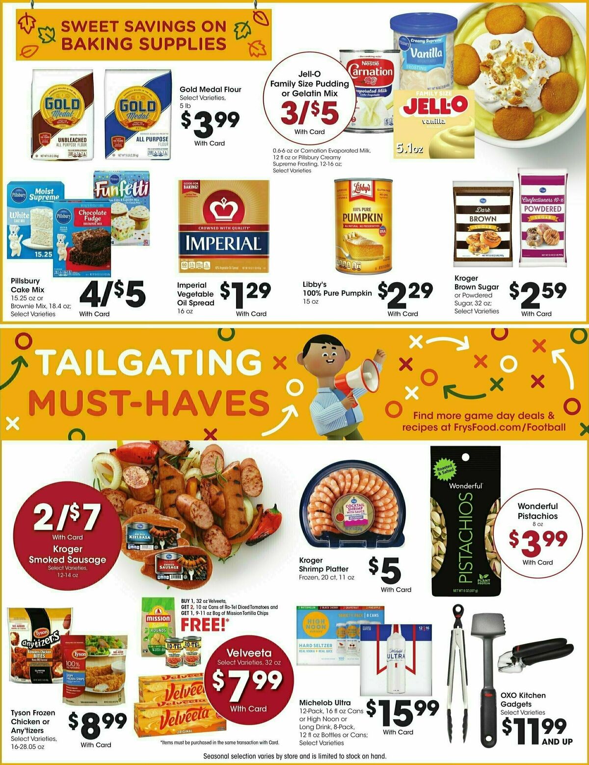 Fry's Food Weekly Ad from October 2