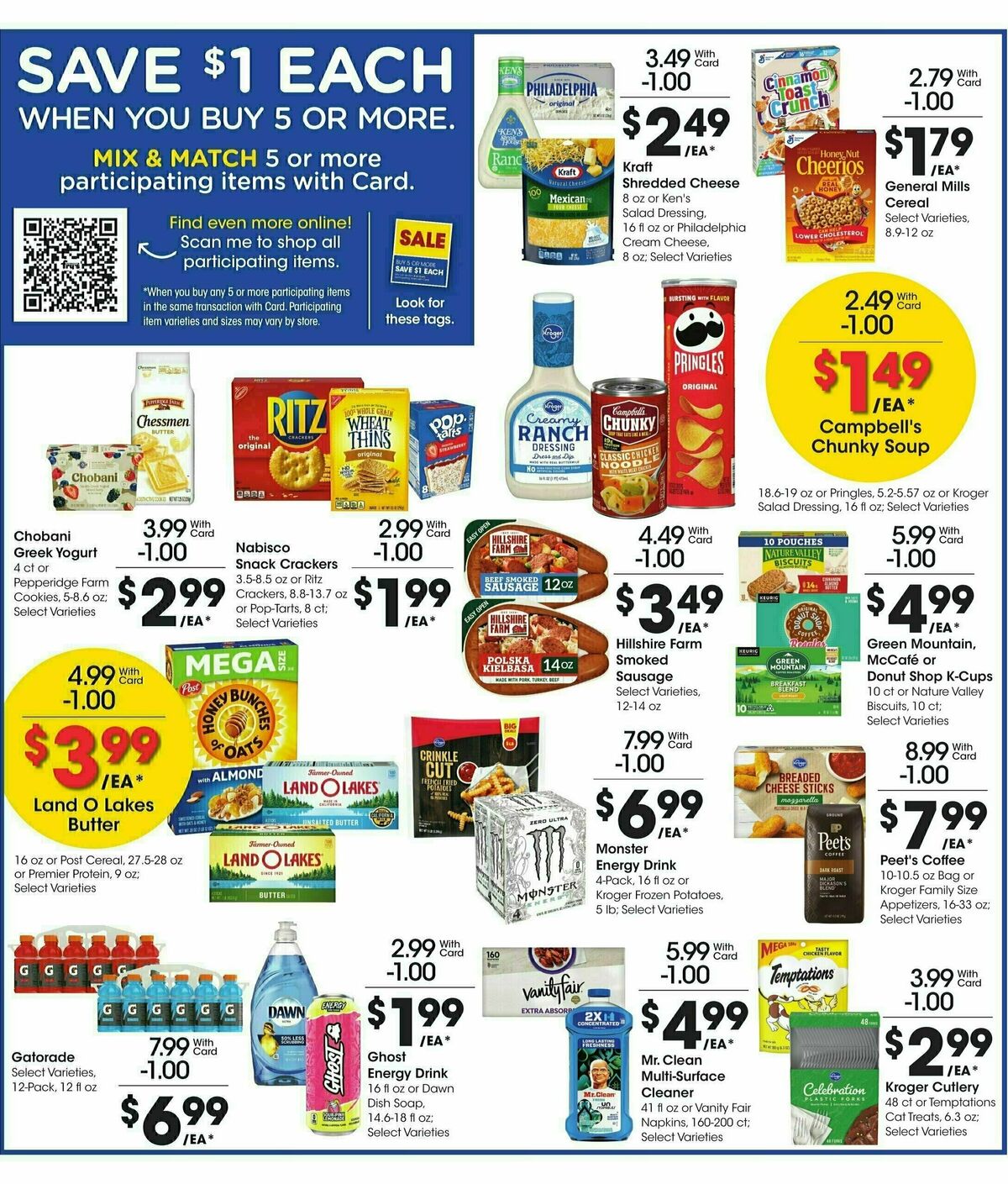 Fry's Food Weekly Ad from October 9