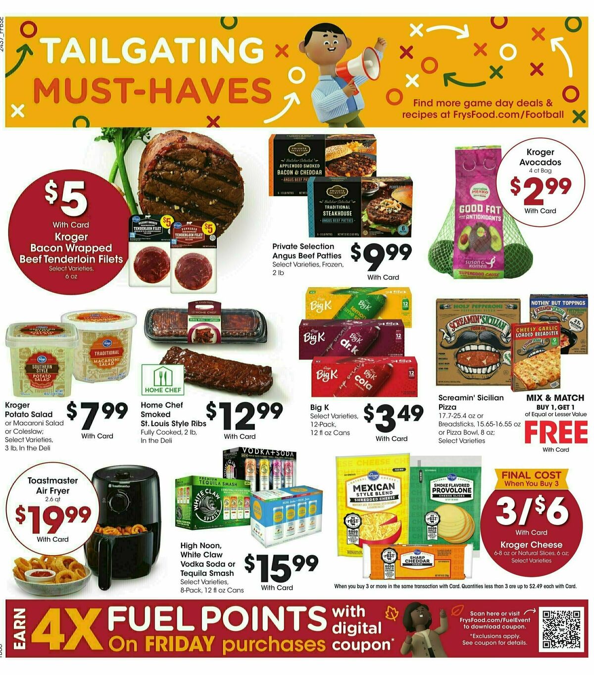 Fry's Food Weekly Ad from October 16