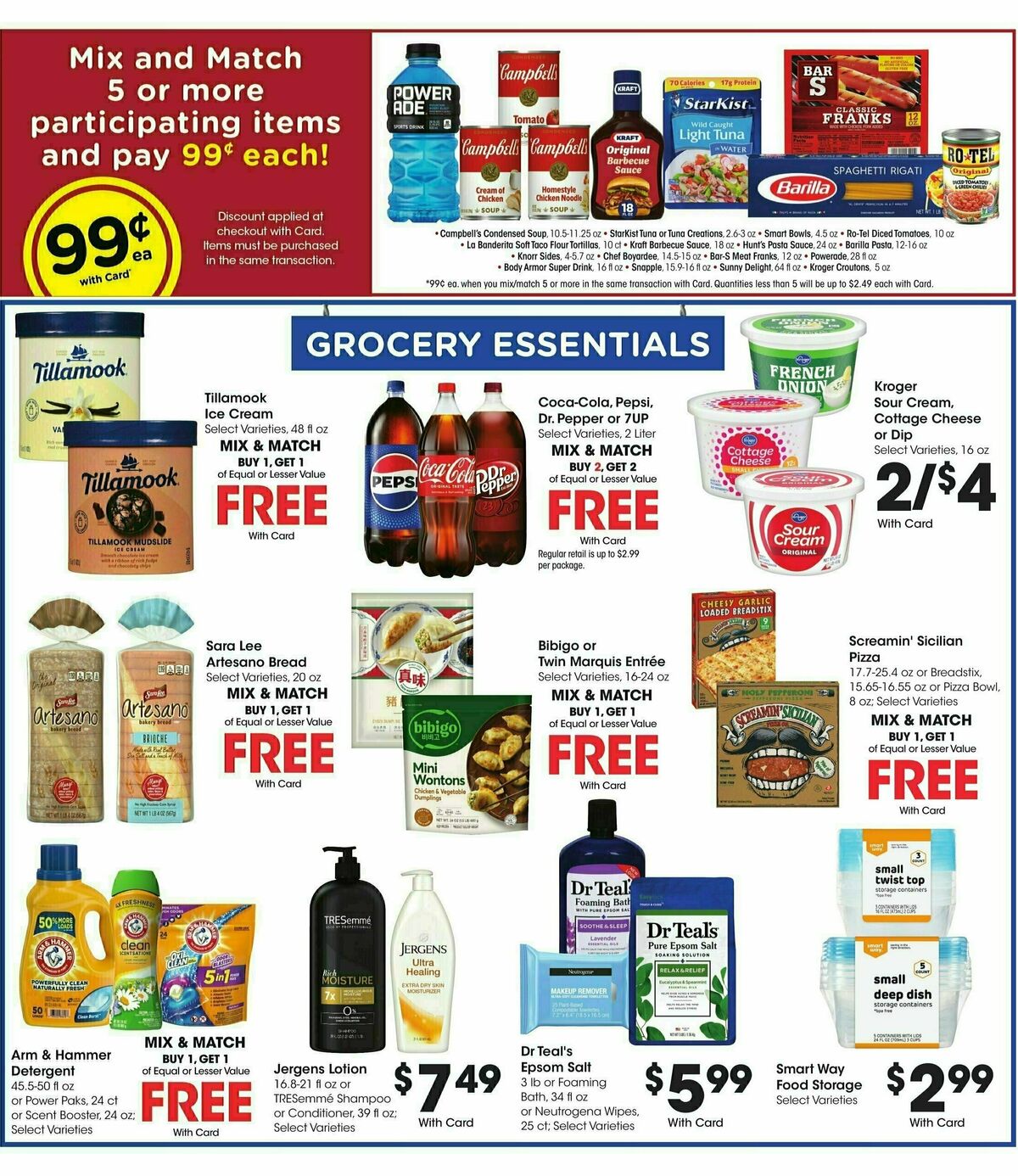 Fry's Food Weekly Ad from October 23