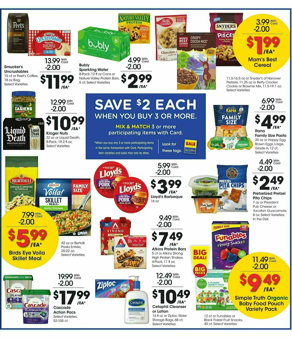 Fry's Food Weekly Ad from October 30