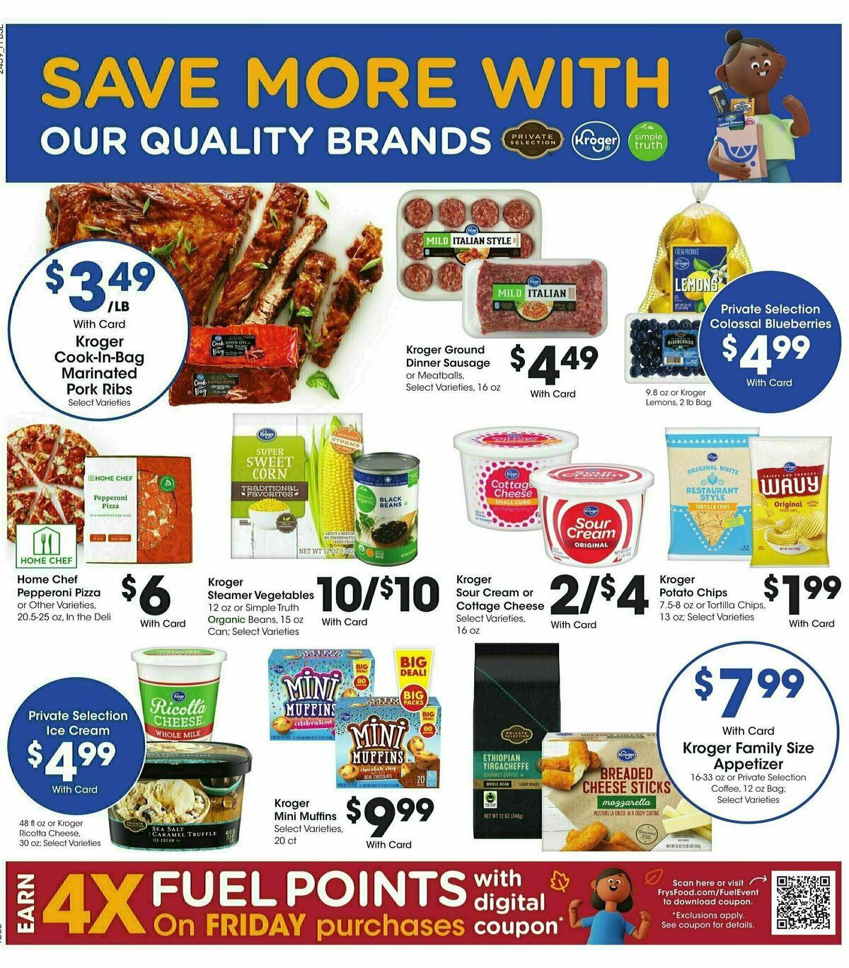 Fry's Food Weekly Ad from October 30