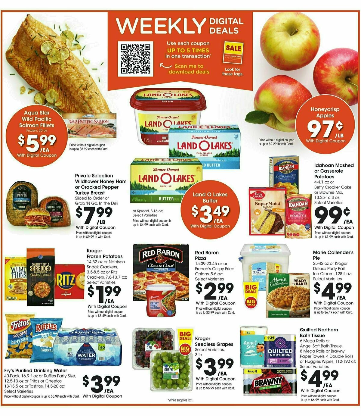 Fry's Food Weekly Ad from November 13