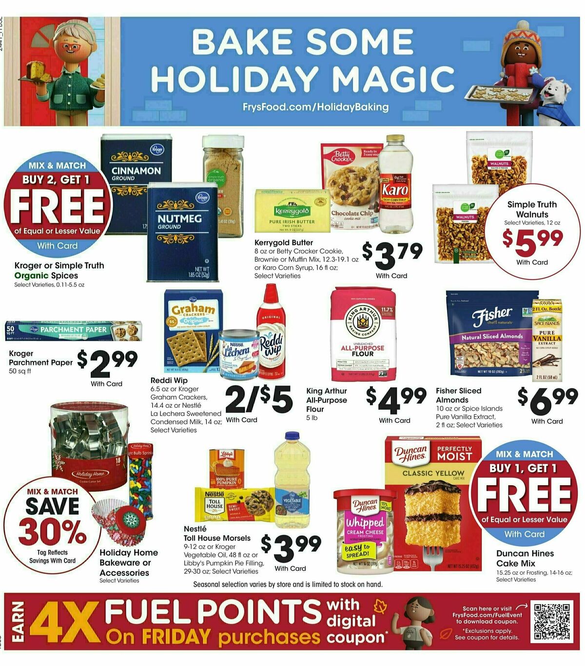 Fry's Food Weekly Ad from November 13