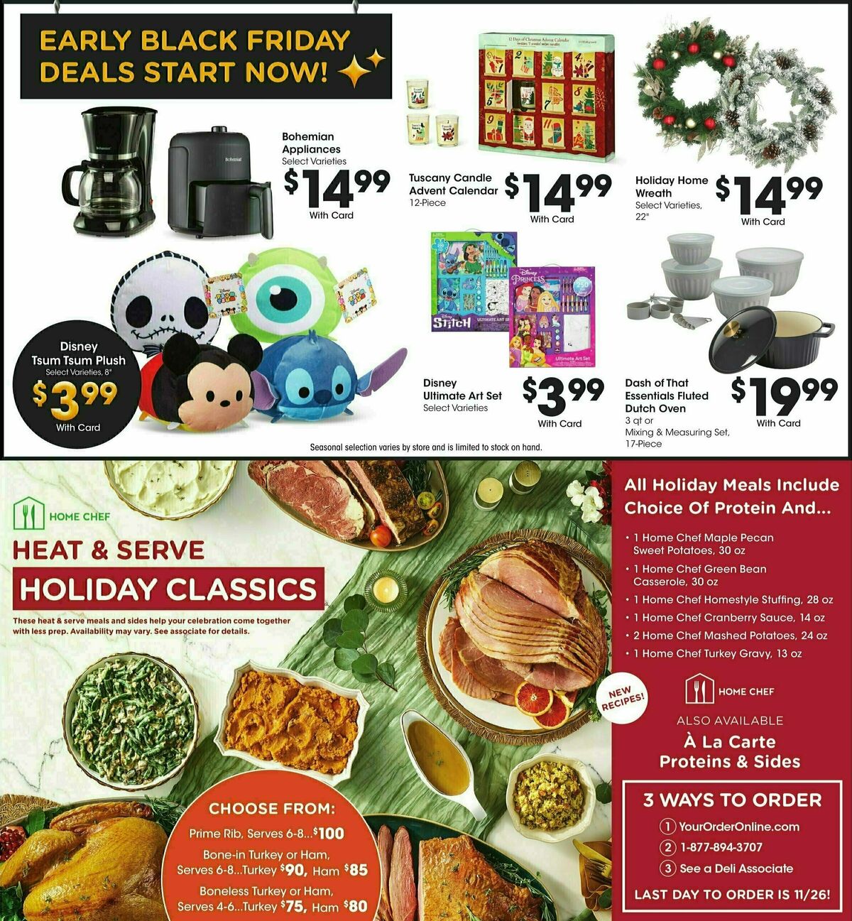 Fry's Food Weekly Ad from November 13