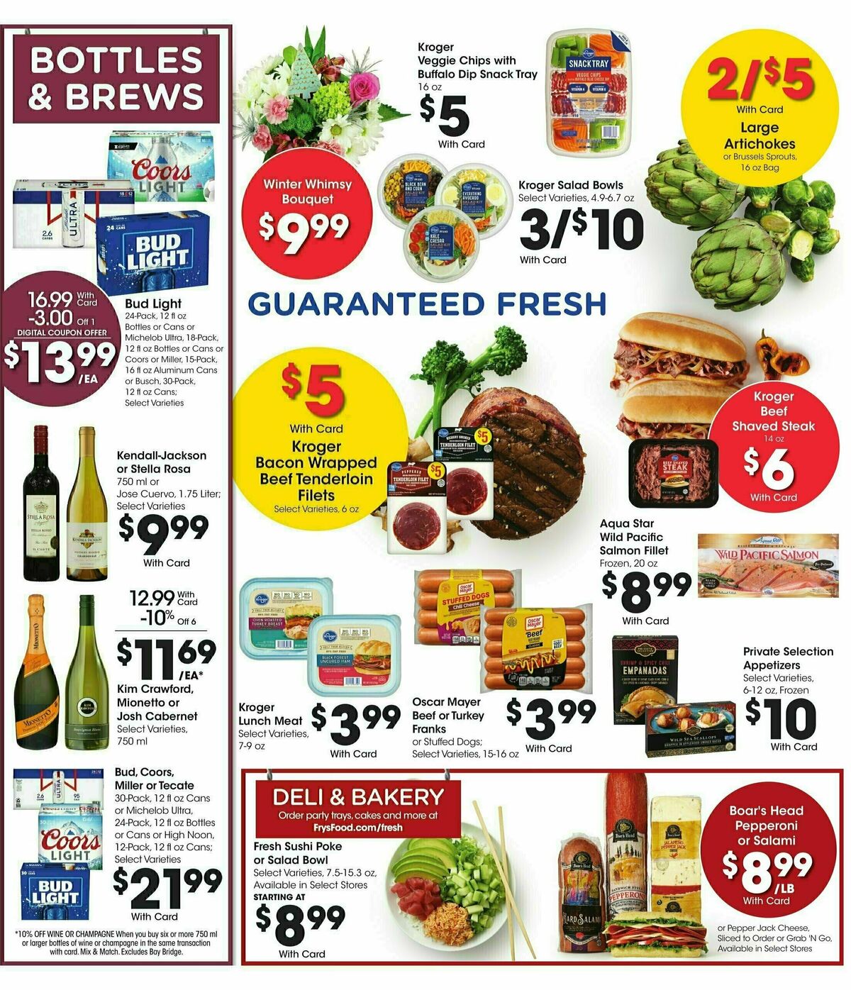 Fry's Food Weekly Ad from November 29