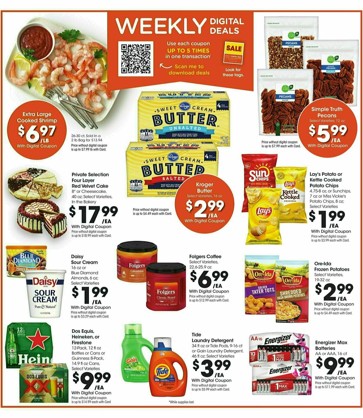 Fry's Food Weekly Ad from December 18