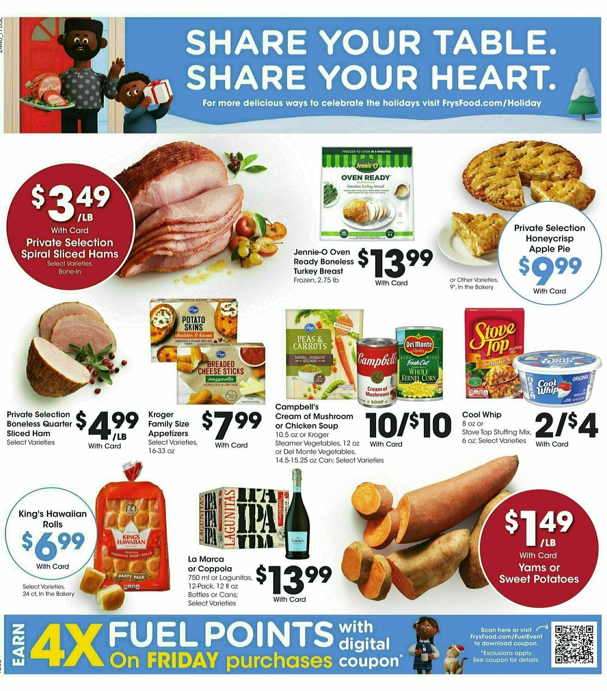 Fry's Food Weekly Ad from December 18