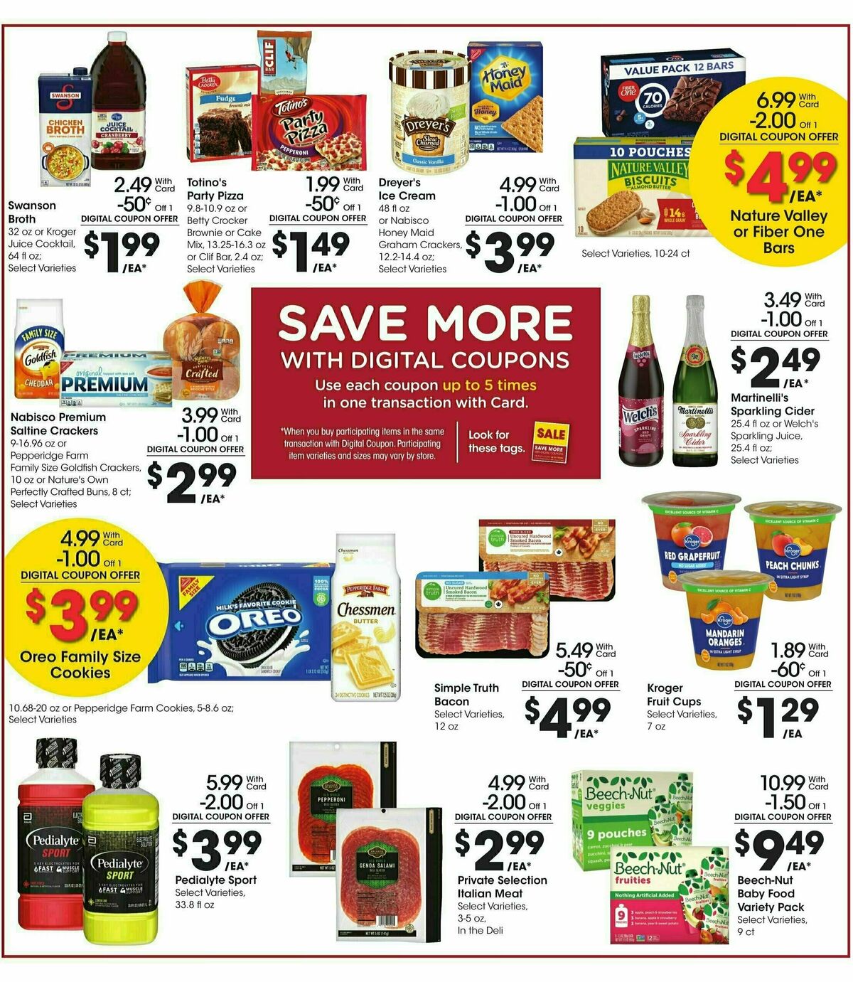 Fry's Food Weekly Ad from December 18