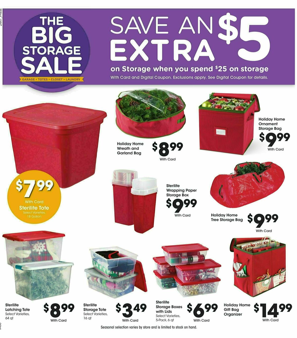 Fry's Food Weekly Ad from December 26