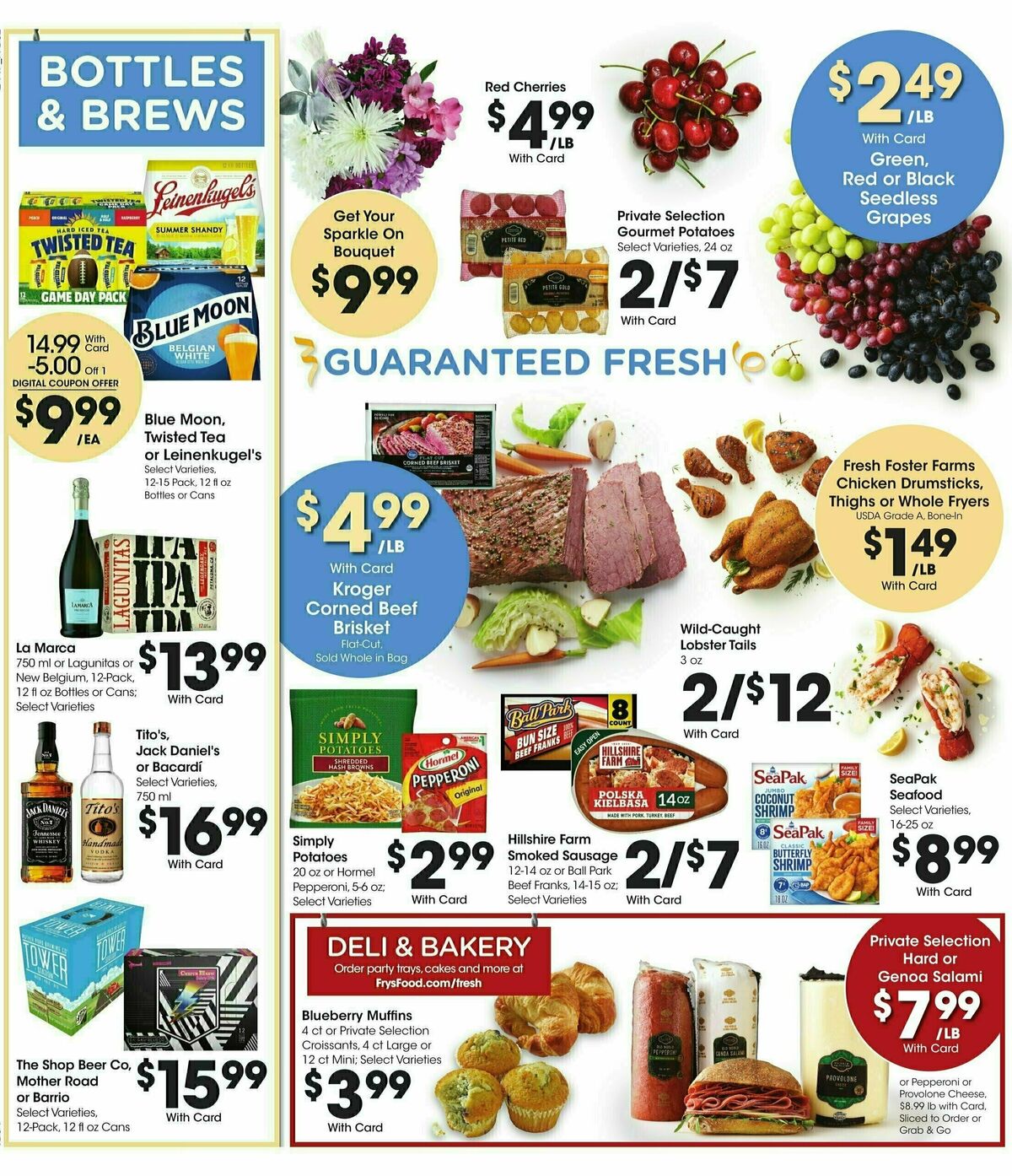 Fry's Food Weekly Ad from December 26