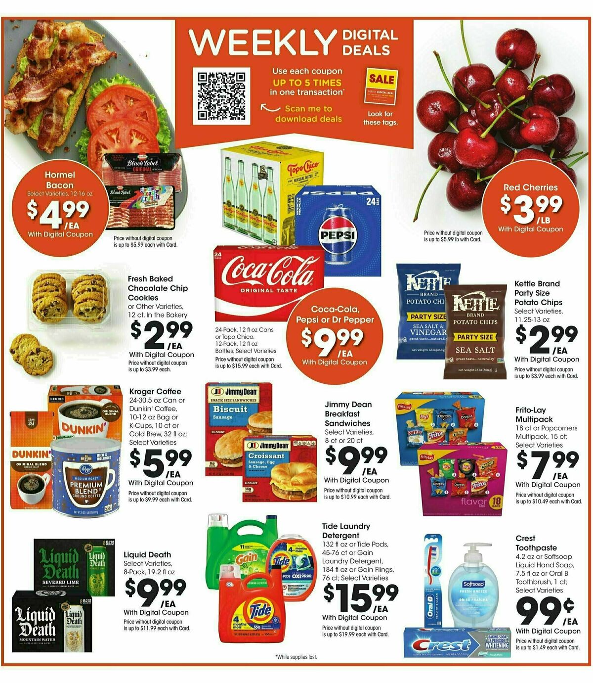 Fry's Food Weekly Ad from January 2