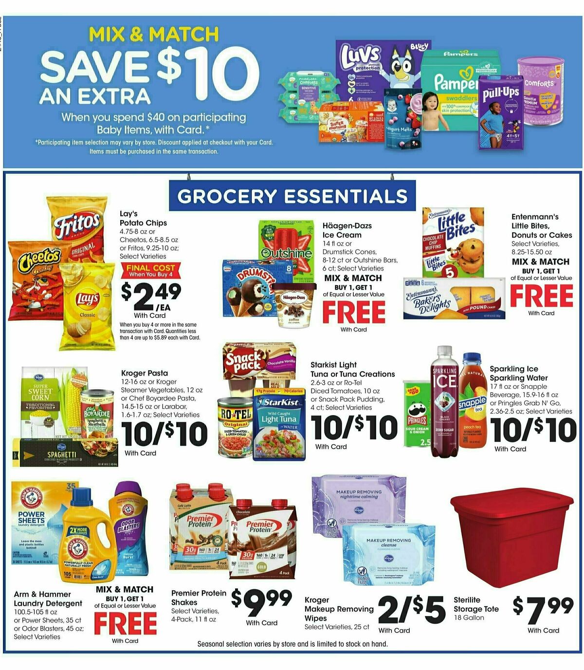 Fry's Food Weekly Ad from January 2