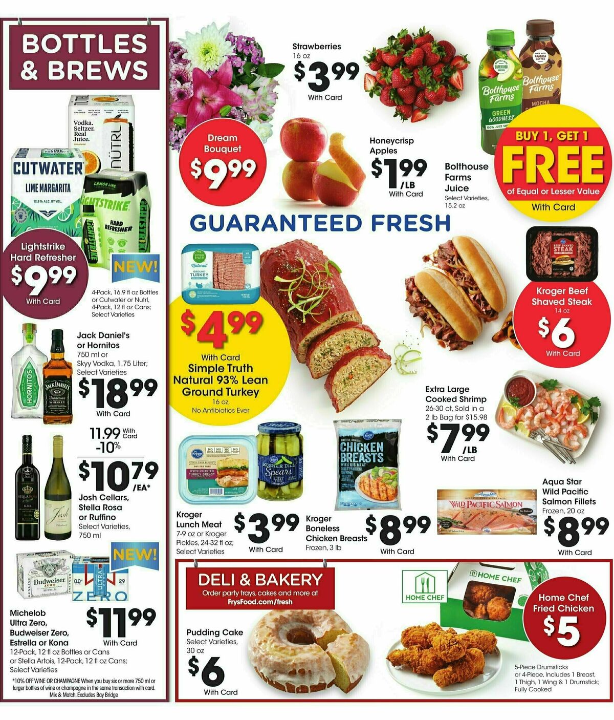 Fry's Food Weekly Ad from January 8