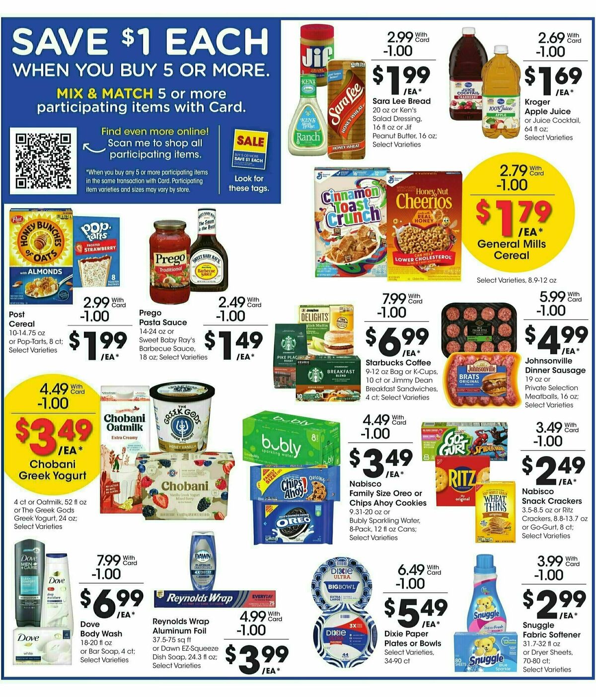 Fry's Food Weekly Ad from January 8