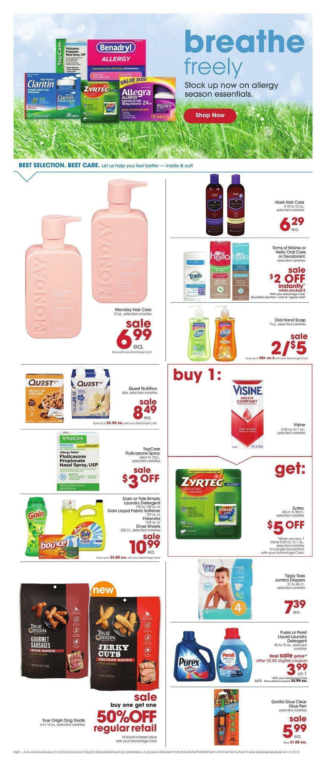 Giant Eagle Weekly Ad from April 20