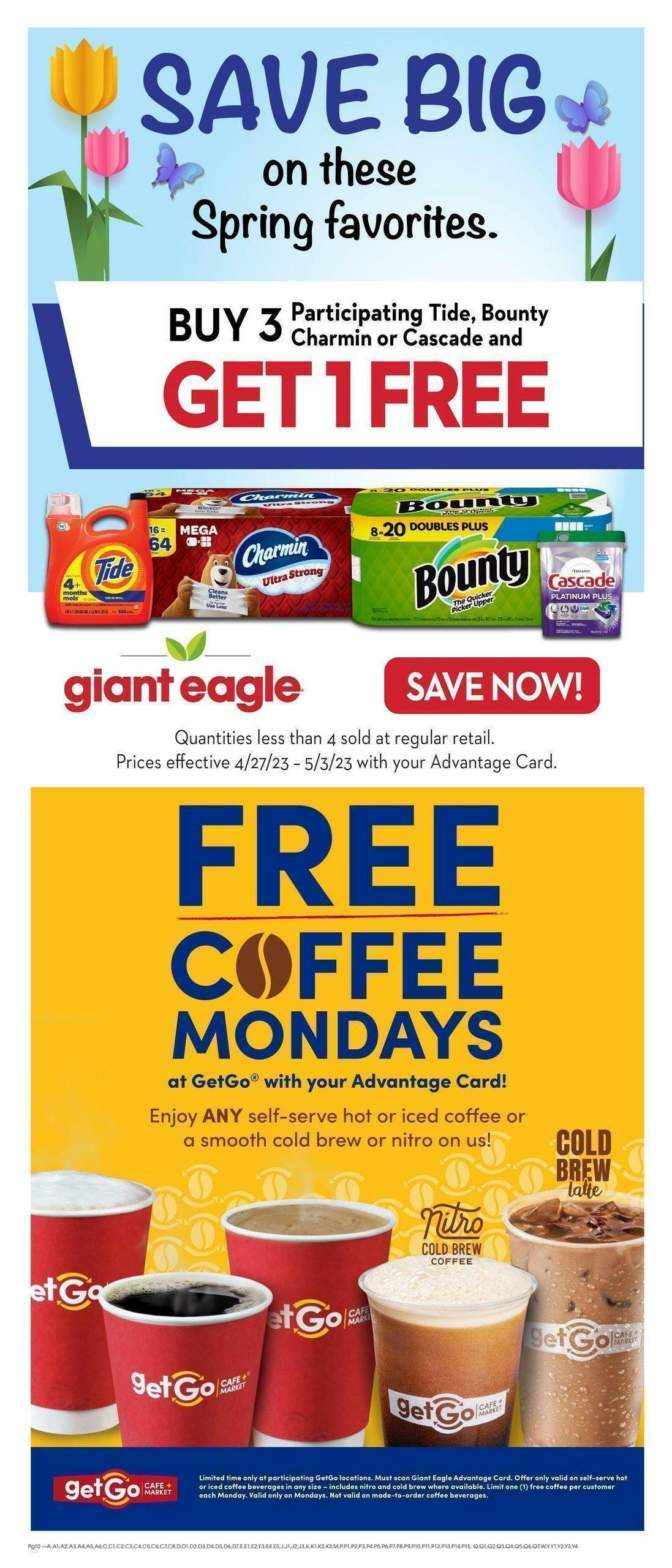 Giant Eagle Weekly Ad from April 27