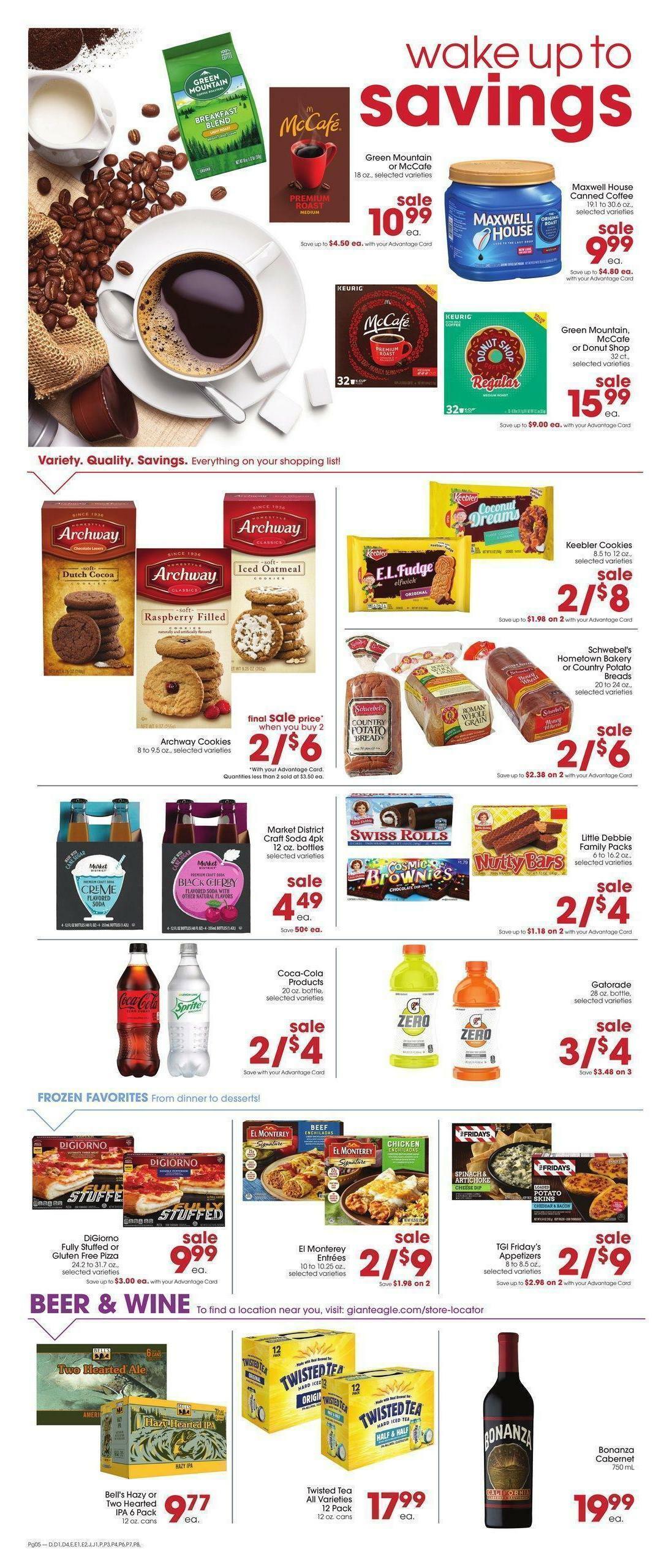 Giant Eagle Weekly Ad from April 27