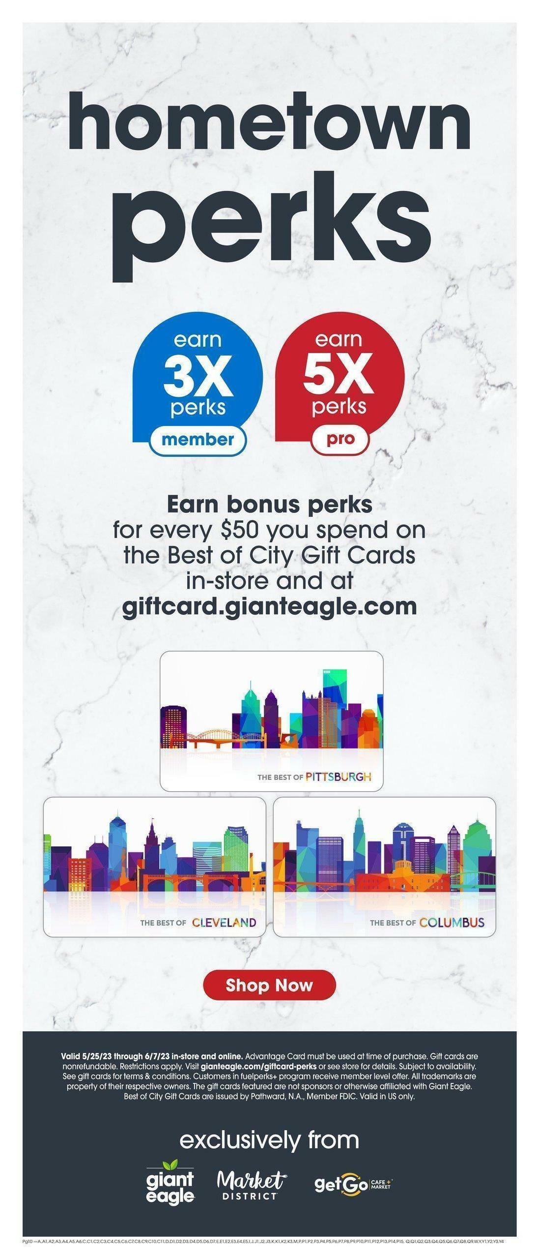 Giant Eagle Weekly Ad from June 1