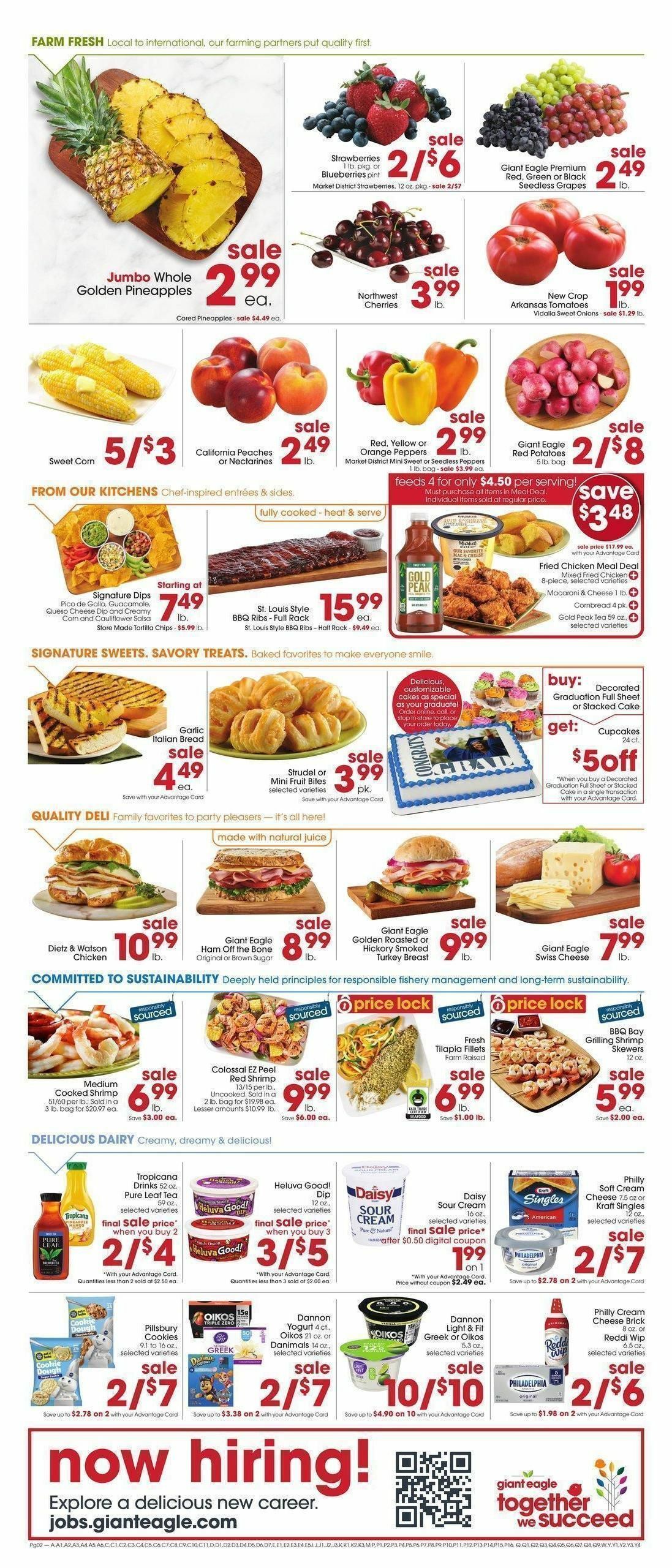 Giant Eagle Weekly Ad from June 22