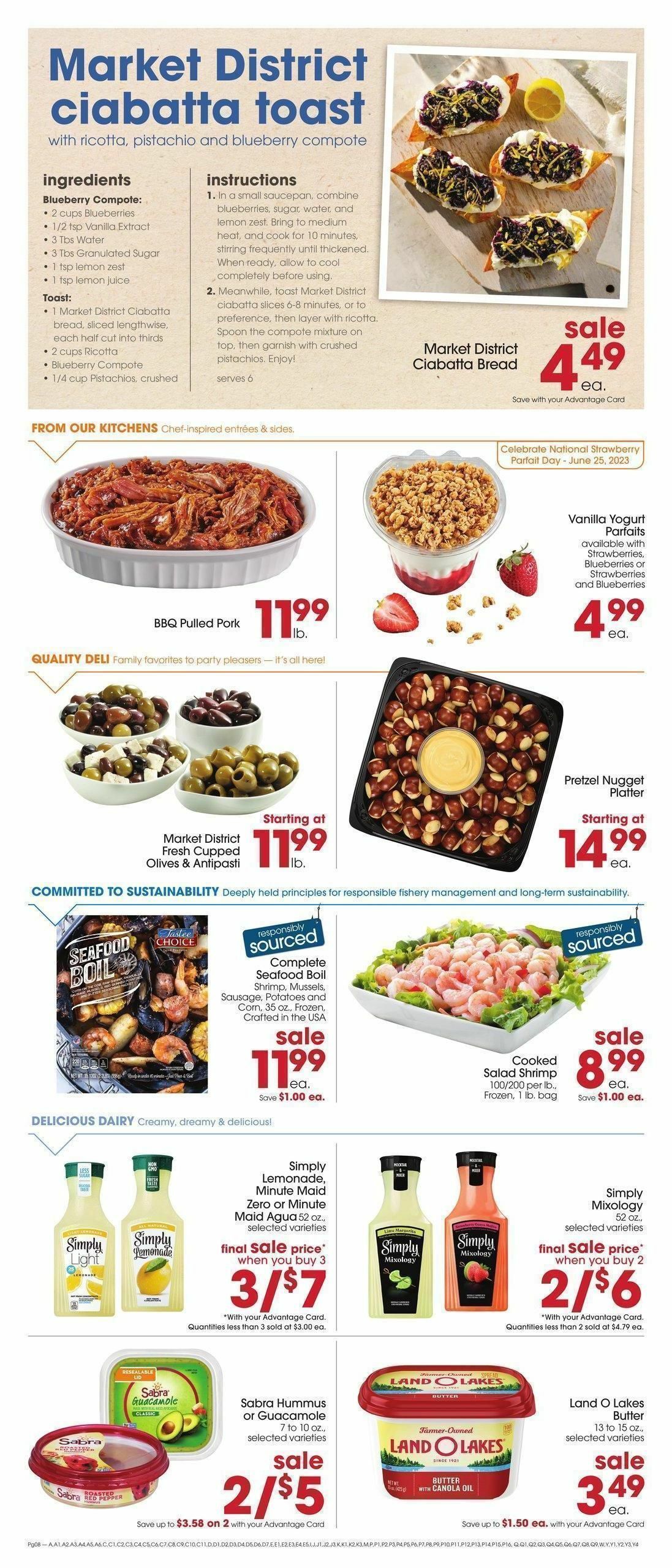 Giant Eagle Weekly Ad from June 22