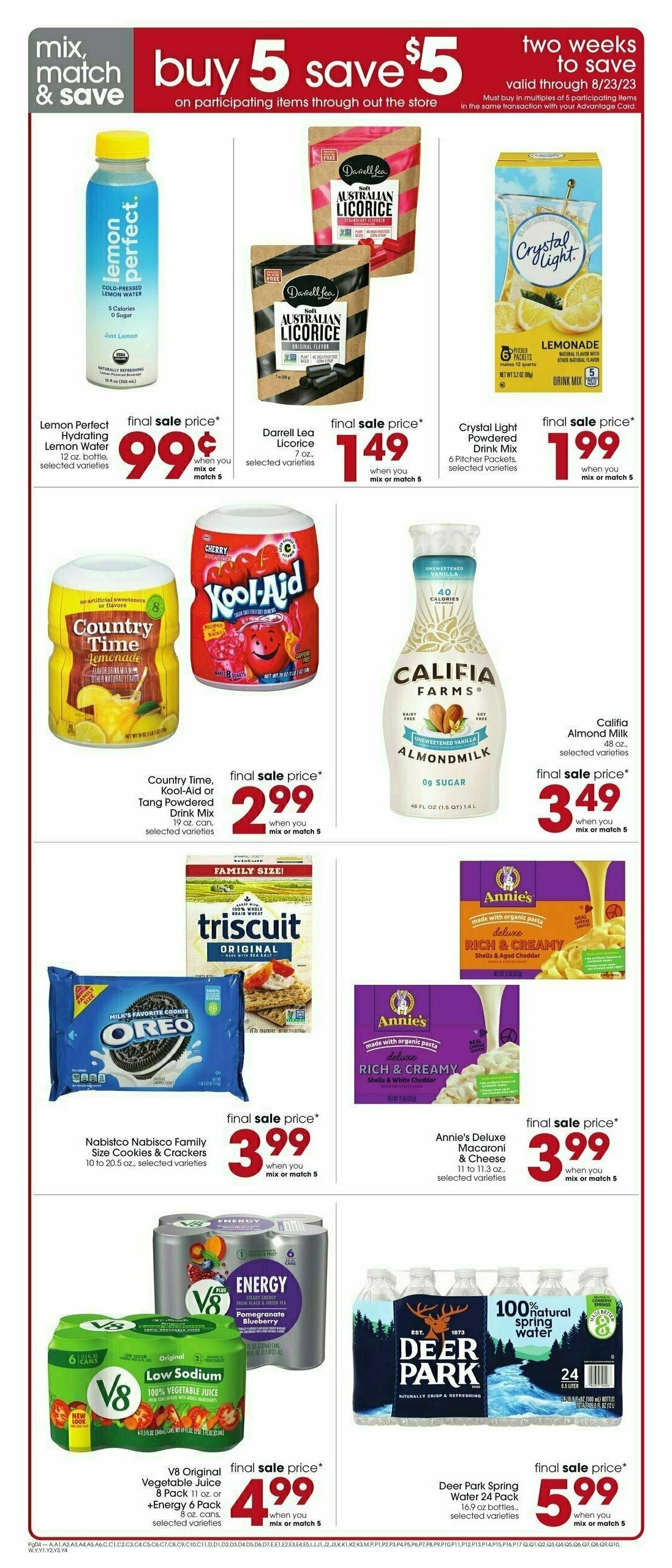 Giant Eagle Weekly Ad from August 17