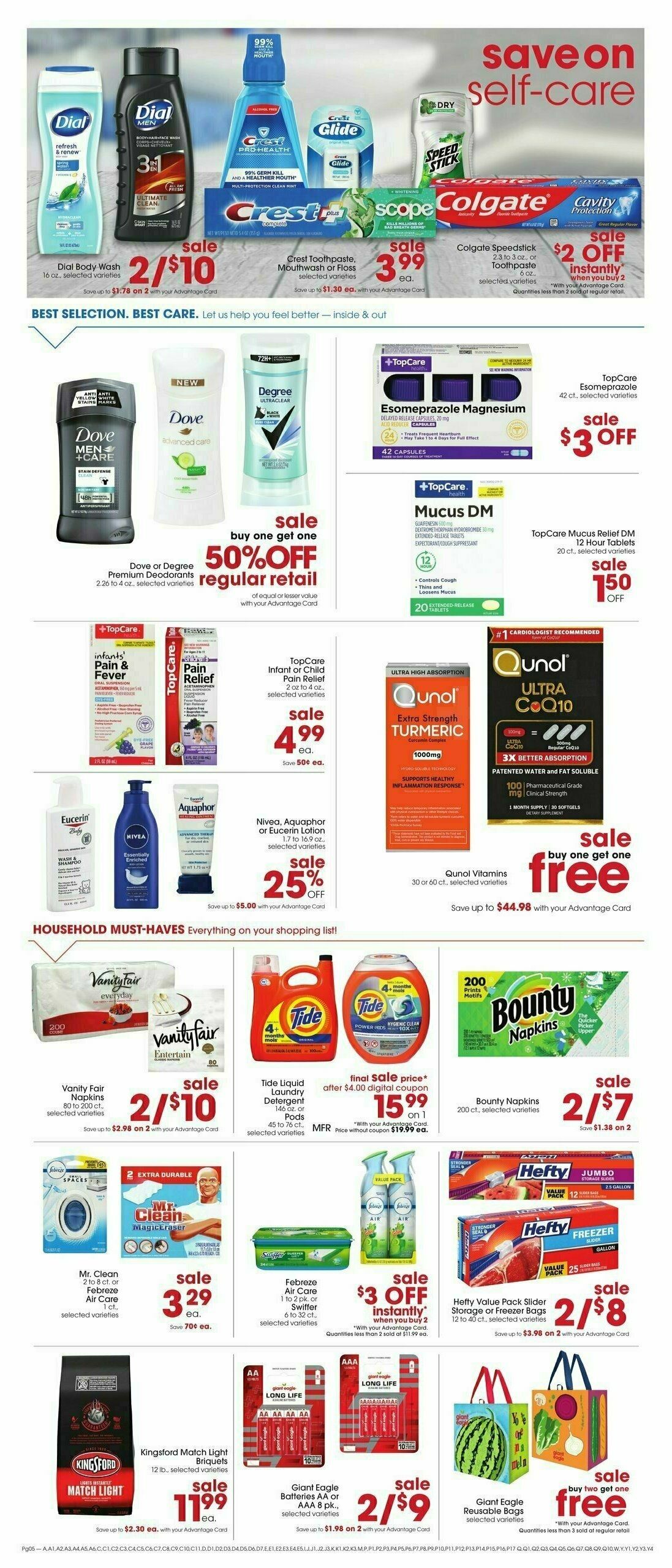 Giant Eagle Weekly Ad from August 17