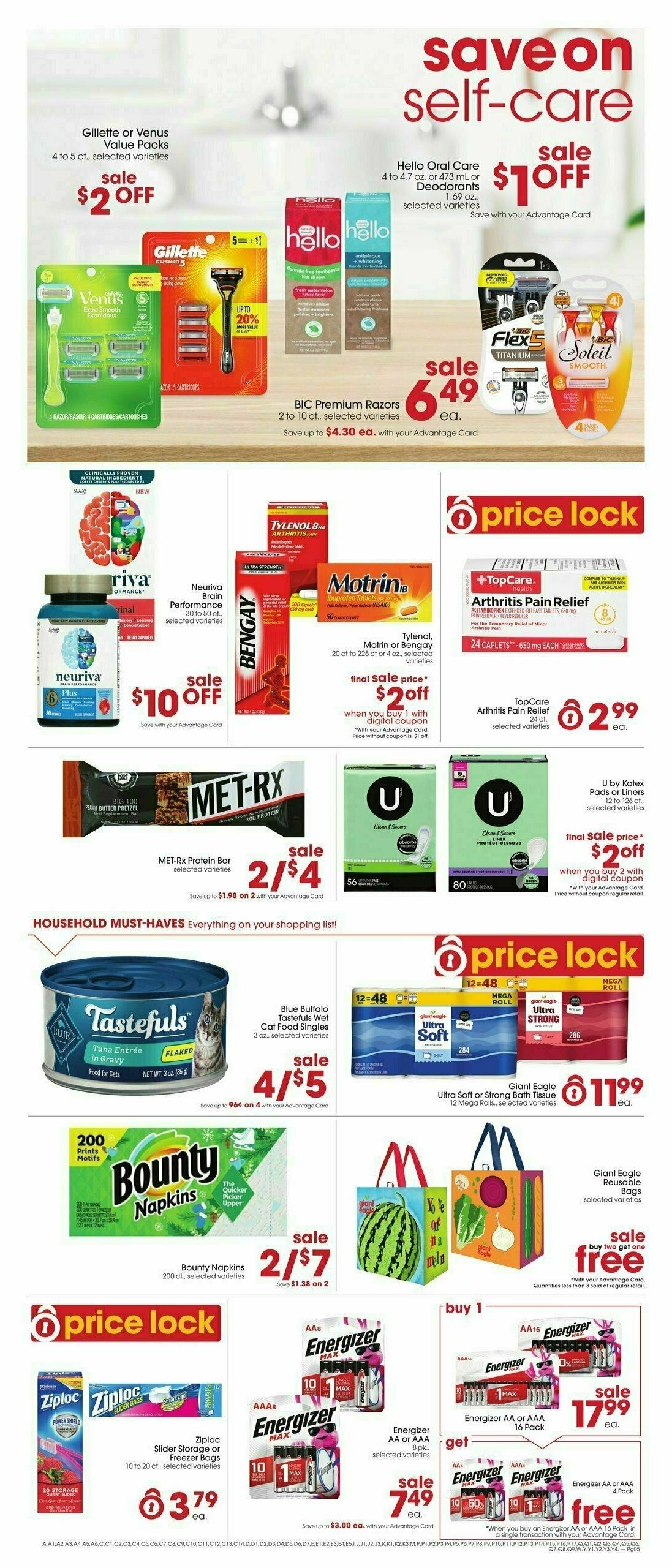 Giant Eagle Weekly Ad from September 14