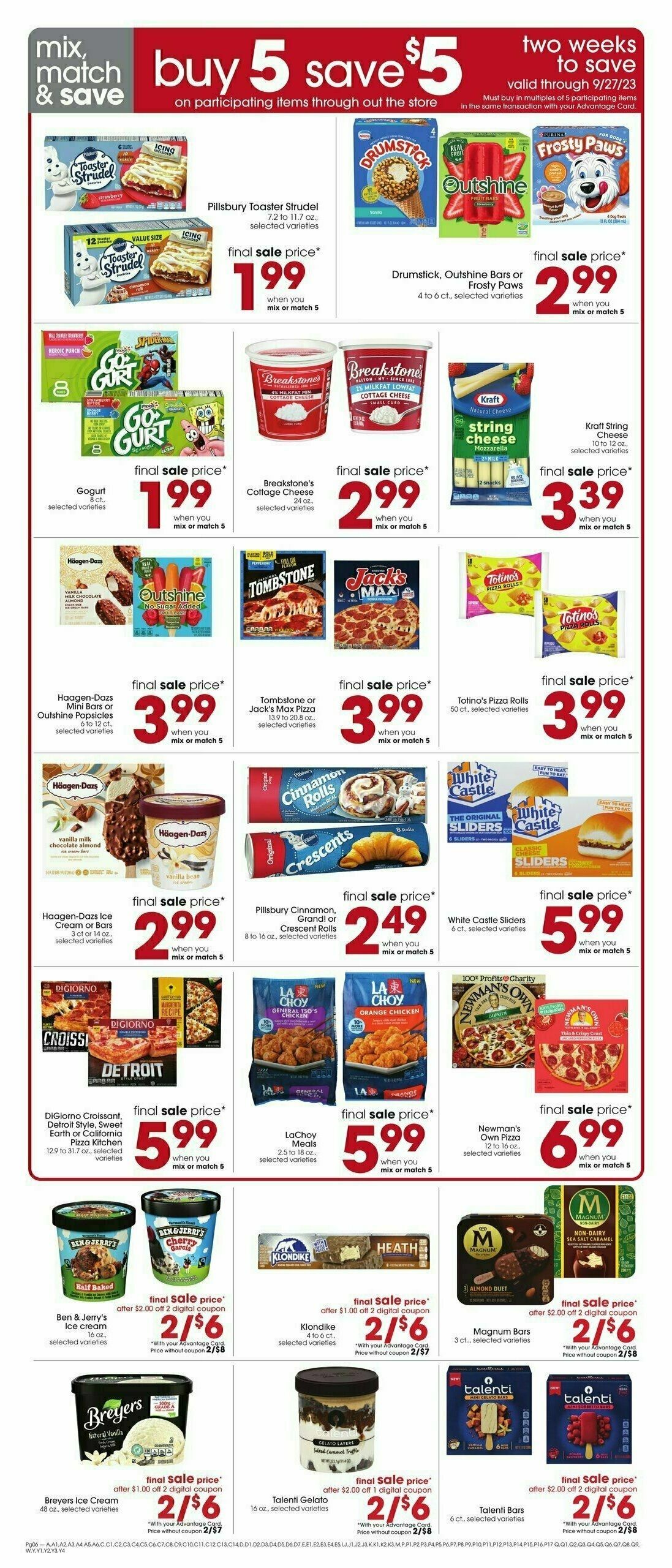 Giant Eagle Weekly Ad from September 21