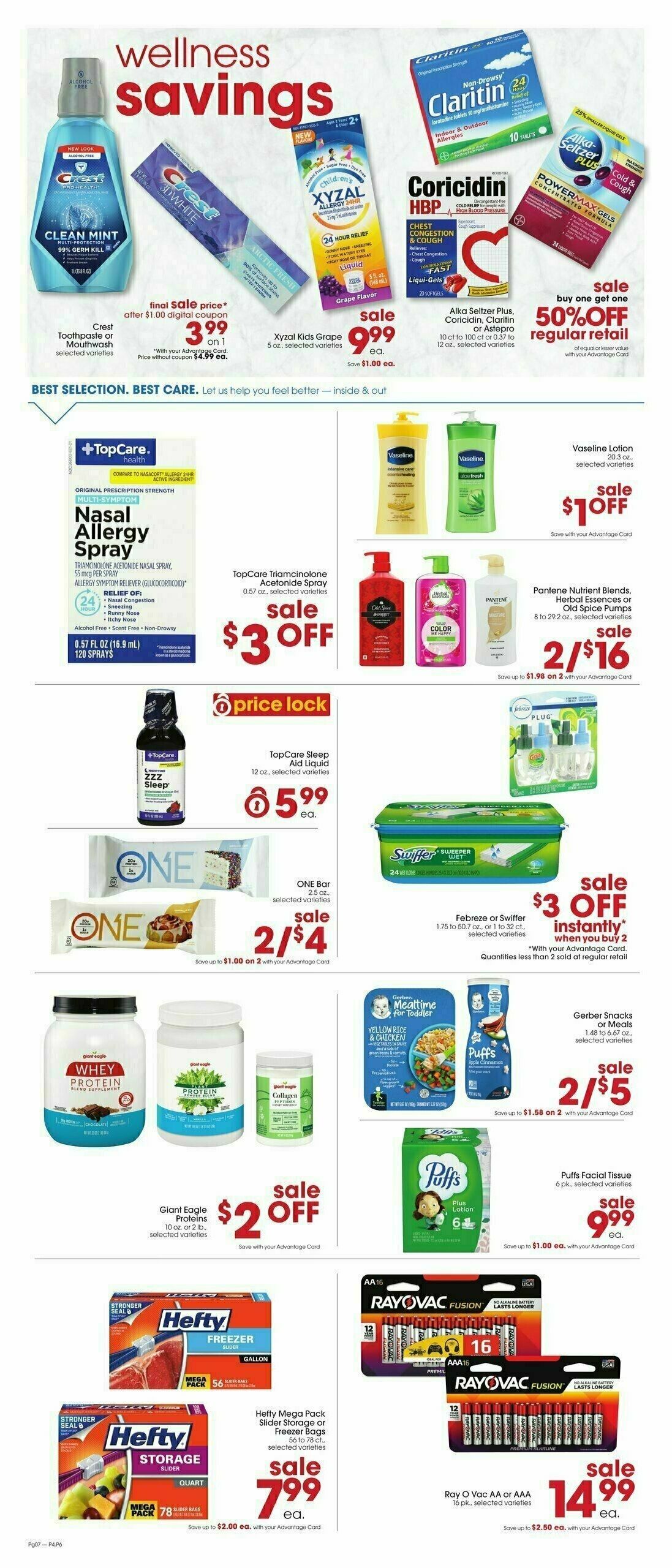 Giant Eagle Weekly Ad from September 21